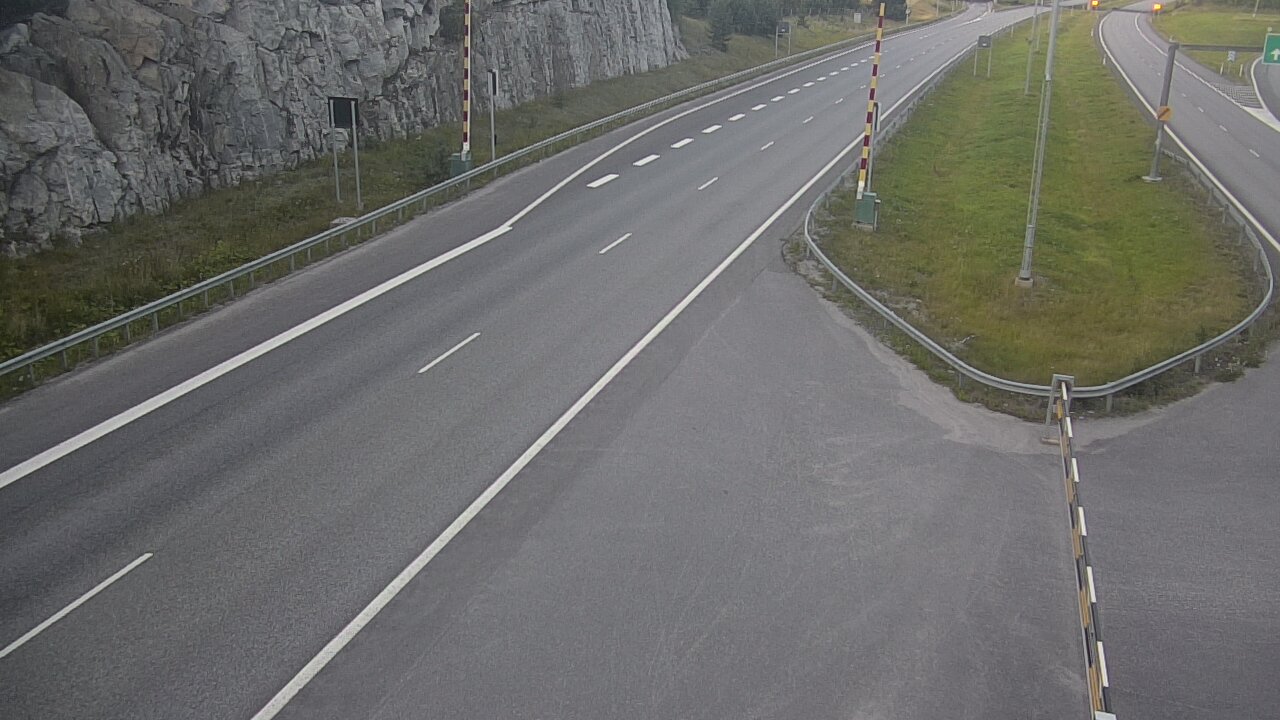 Kelikamerat Kuva Tie 1 Salo, Isokylän tunneli, puomi itä, Salo, Varsinais-Suomi