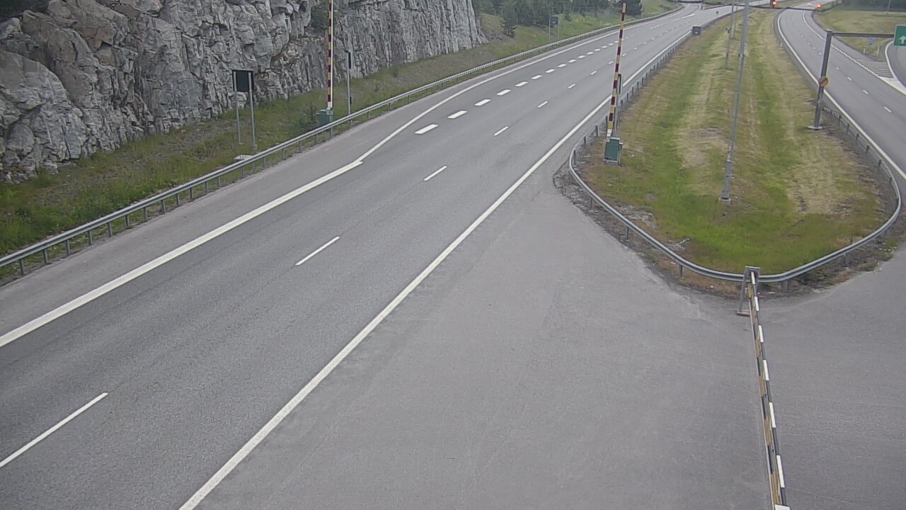 Kelikamerat Kuva Tie 1 Salo, Isokylän tunneli, puomi itä, Salo, Varsinais-Suomi