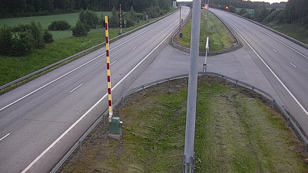 Kelikamerat Kuva Tie 1 Salo, Isokylän tunneli, puomi länsi, Salo, Varsinais-Suomi