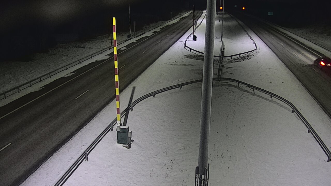 Kelikamerat Kuva Tie 1 Salo, Isokylän tunneli, puomi länsi, Salo, Varsinais-Suomi