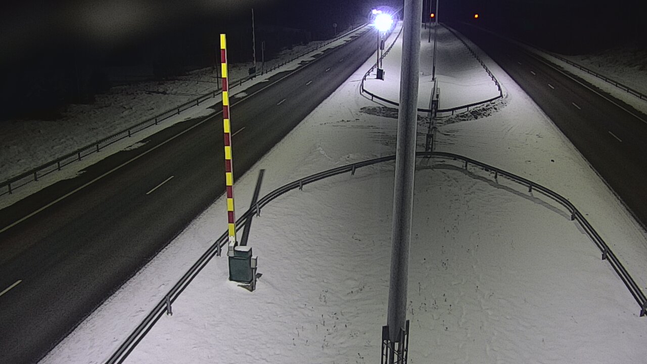 Kelikamerat Kuva Tie 1 Salo, Isokylän tunneli, puomi länsi, Salo, Varsinais-Suomi