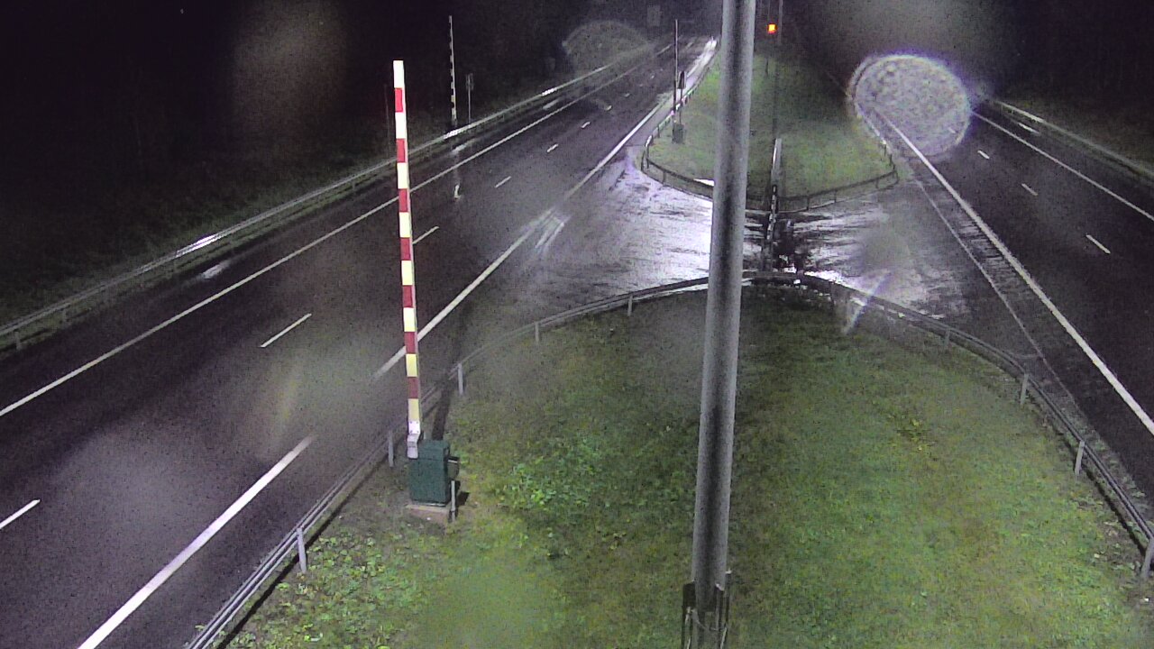 Weather Camera Image Väg 1 Salo, Isokylän tunneli, bom väst, Salo, Varsinais-Suomi