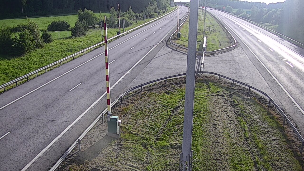Kelikamerat Kuva Tie 1 Salo, Isokylän tunneli, puomi länsi, Salo, Varsinais-Suomi