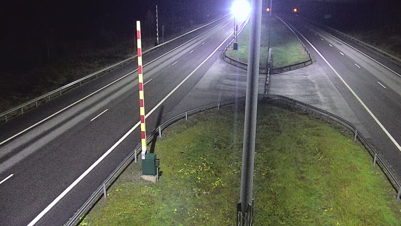 Kelikamerat Kuva Tie 1 Salo, Isokylän tunneli, puomi länsi, Salo, Varsinais-Suomi