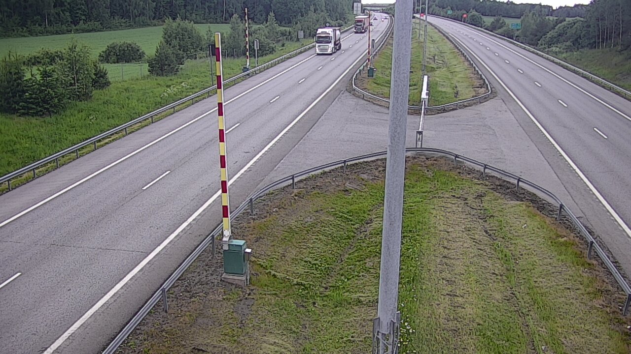 Kelikamerat Kuva Tie 1 Salo, Isokylän tunneli, puomi länsi, Salo, Varsinais-Suomi