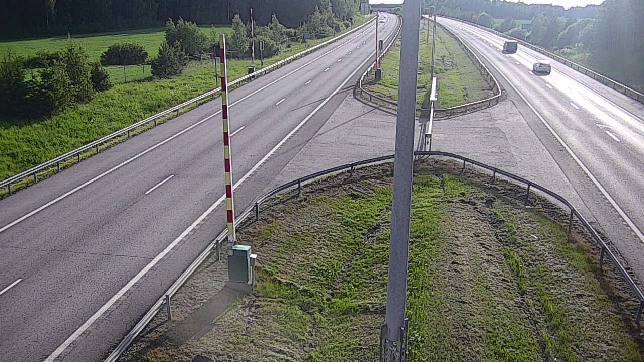 Kelikamerat Kuva Tie 1 Salo, Isokylän tunneli, puomi länsi, Salo, Varsinais-Suomi
