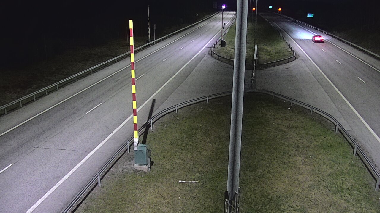 Kelikamerat Kuva Tie 1 Salo, Isokylän tunneli, puomi länsi, Salo, Varsinais-Suomi