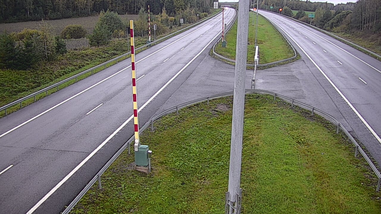 Weather Camera Image Väg 1 Salo, Isokylän tunneli, bom väst, Salo, Varsinais-Suomi