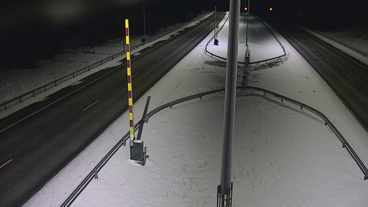 Kelikamerat Kuva Tie 1 Salo, Isokylän tunneli, puomi länsi, Salo, Varsinais-Suomi