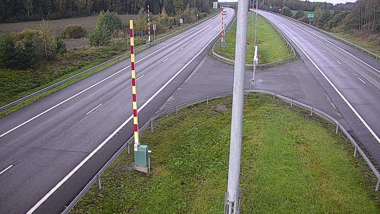 Weather Camera Image Väg 1 Salo, Isokylän tunneli, bom väst, Salo, Varsinais-Suomi