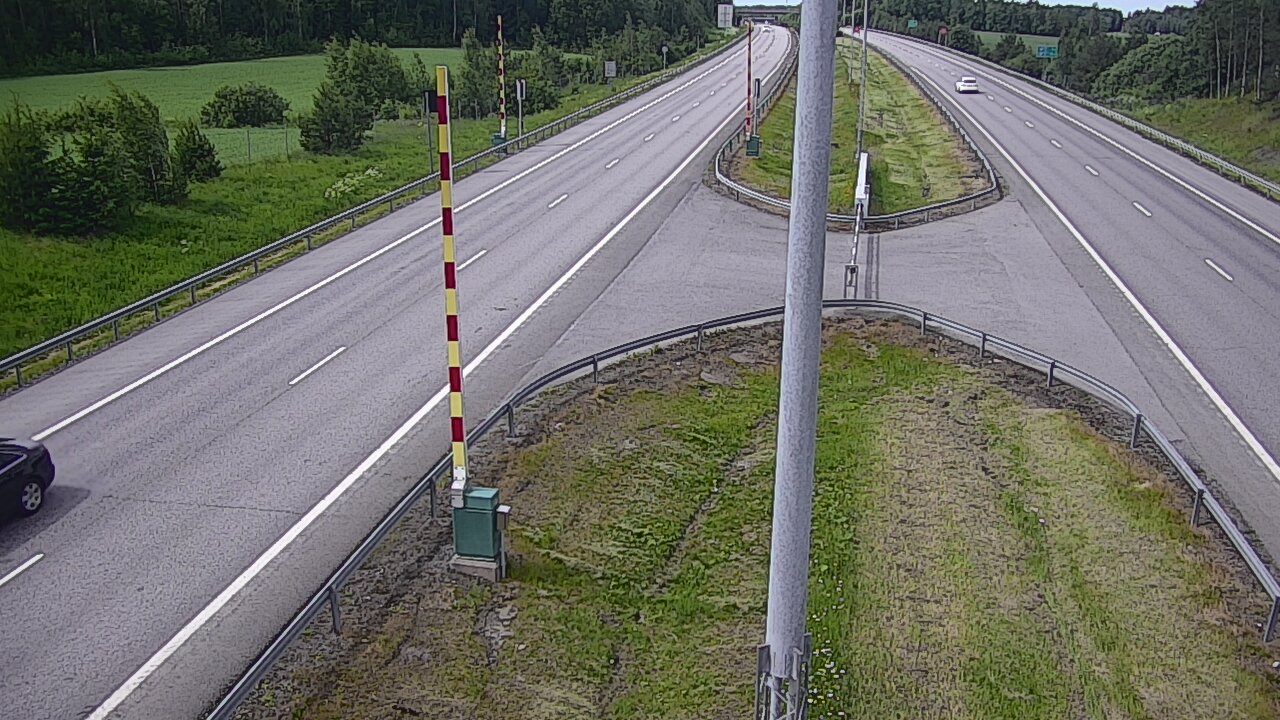 Weather Camera Image Väg 1 Salo, Isokylän tunneli, bom väst, Salo, Varsinais-Suomi