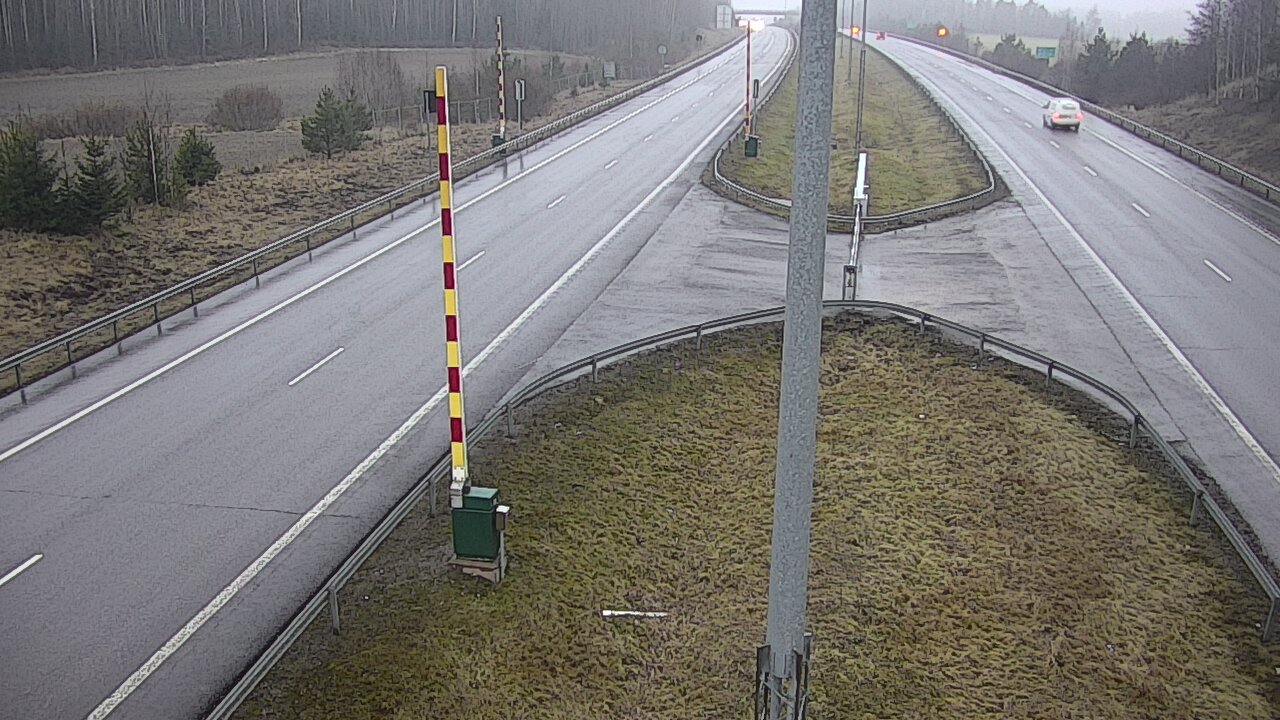 Kelikamerat Kuva Tie 1 Salo, Isokylän tunneli, puomi länsi, Salo, Varsinais-Suomi