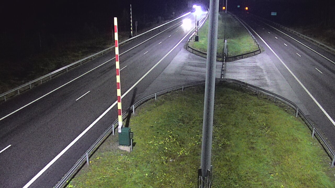 Kelikamerat Kuva Tie 1 Salo, Isokylän tunneli, puomi länsi, Salo, Varsinais-Suomi