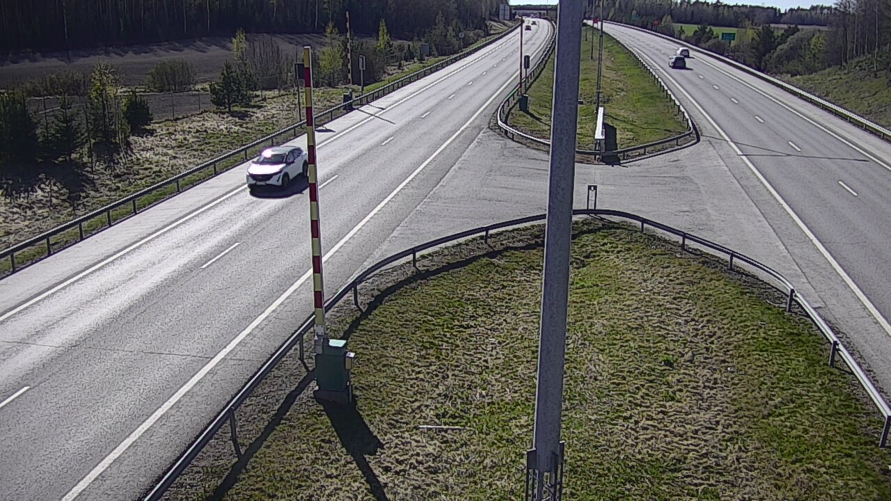 Kelikamerat Kuva Tie 1 Salo, Isokylän tunneli, puomi länsi, Salo, Varsinais-Suomi