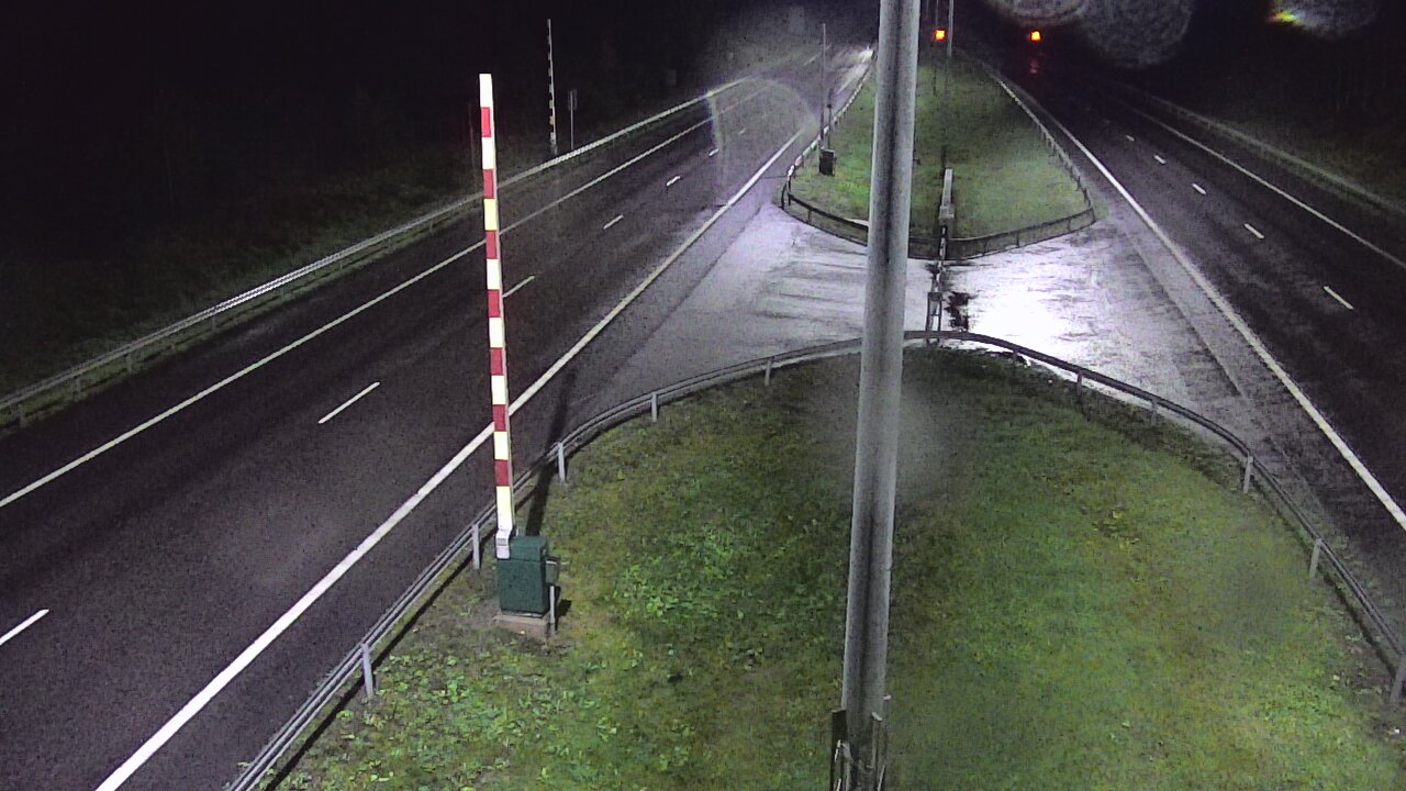 Weather Camera Image Väg 1 Salo, Isokylän tunneli, bom väst, Salo, Varsinais-Suomi