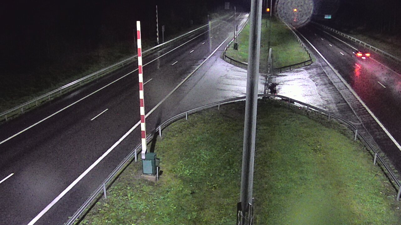 Weather Camera Image Väg 1 Salo, Isokylän tunneli, bom väst, Salo, Varsinais-Suomi