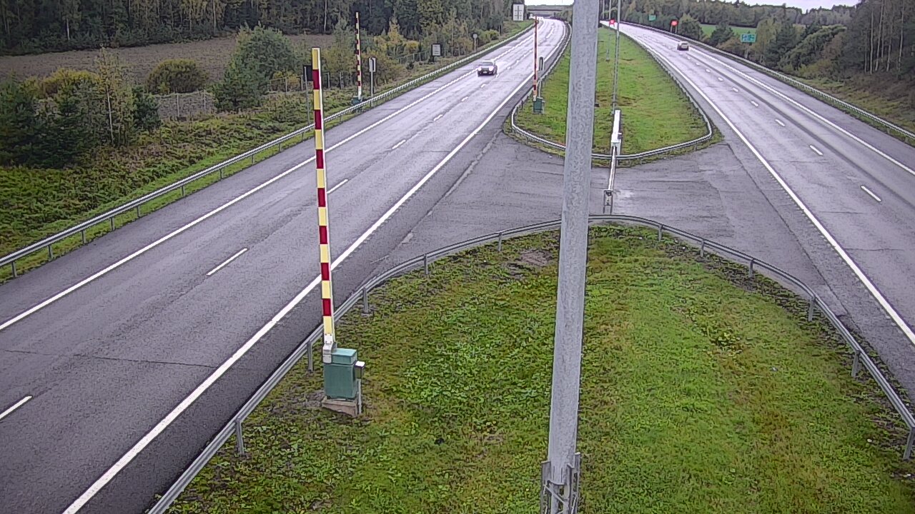 Weather Camera Image Väg 1 Salo, Isokylän tunneli, bom väst, Salo, Varsinais-Suomi
