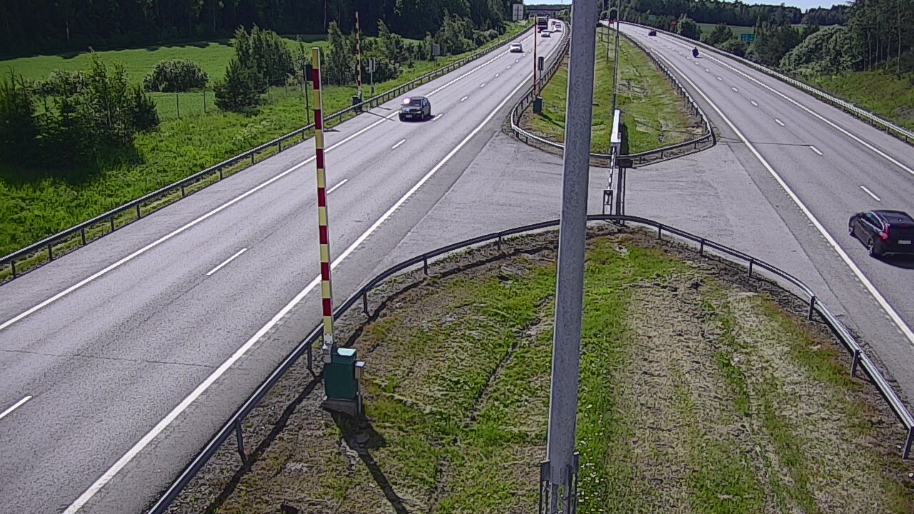 Weather Camera Image Väg 1 Salo, Isokylän tunneli, bom väst, Salo, Varsinais-Suomi