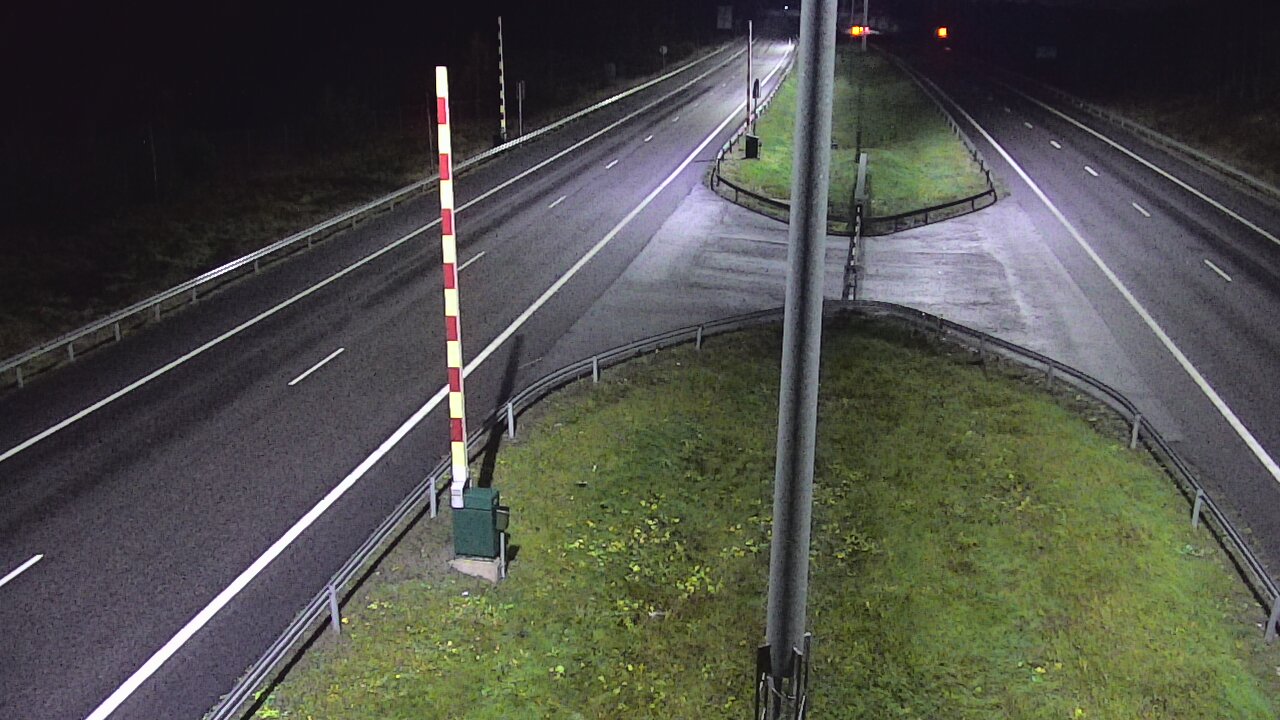 Kelikamerat Kuva Tie 1 Salo, Isokylän tunneli, puomi länsi, Salo, Varsinais-Suomi