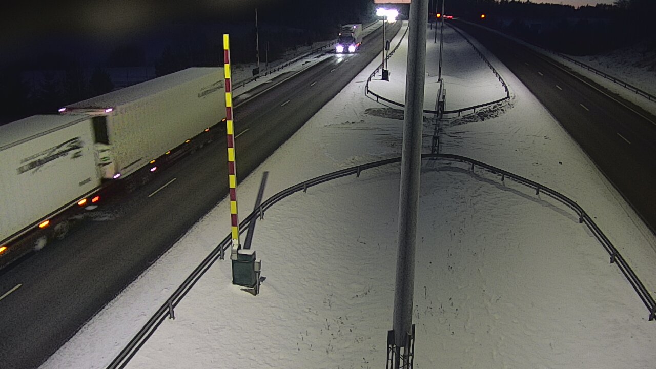 Weather Camera Image Road 1 Salo, Isokylä tunneli, boom west, Salo, Varsinais-Suomi