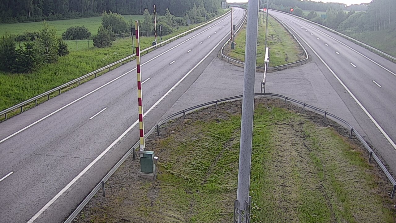 Kelikamerat Kuva Tie 1 Salo, Isokylän tunneli, puomi länsi, Salo, Varsinais-Suomi
