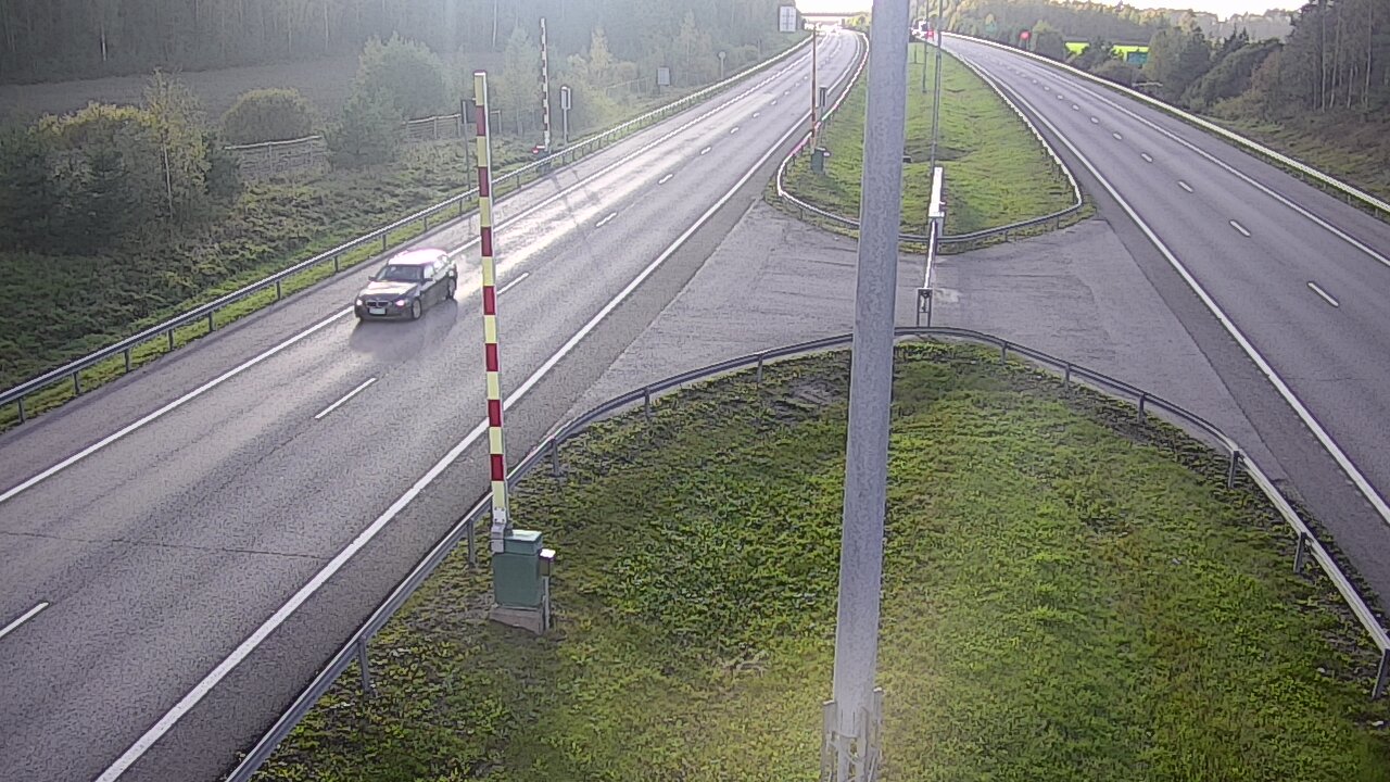 Weather Camera Image Road 1 Salo, Isokylä tunneli, boom west, Salo, Varsinais-Suomi