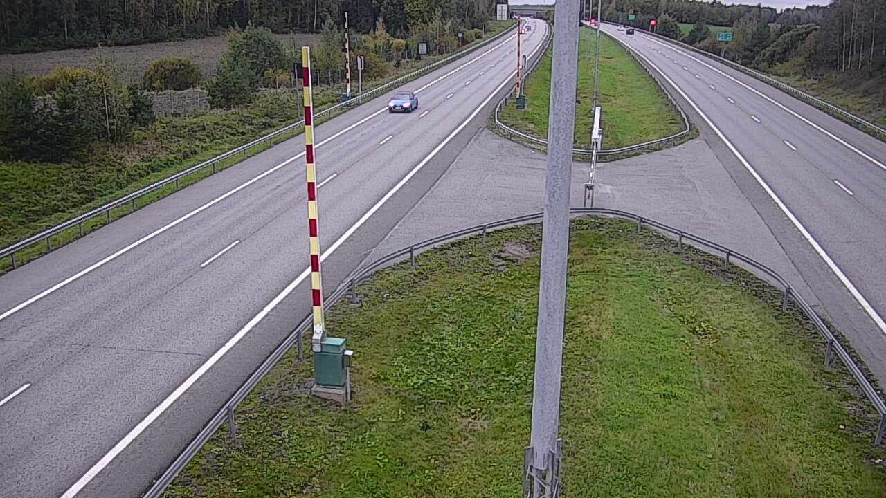 Weather Camera Image Väg 1 Salo, Isokylän tunneli, bom väst, Salo, Varsinais-Suomi