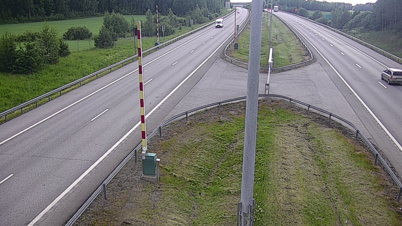 Kelikamerat Kuva Tie 1 Salo, Isokylän tunneli, puomi länsi, Salo, Varsinais-Suomi