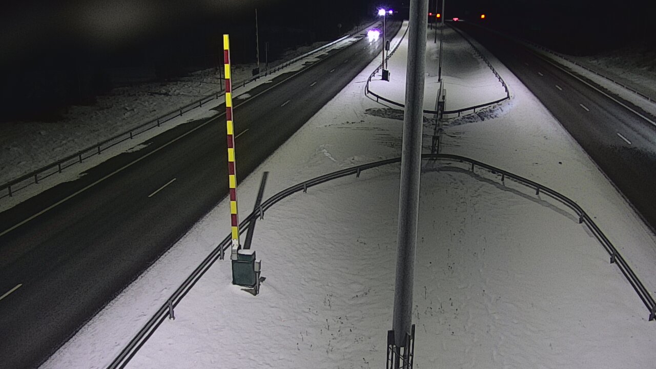 Kelikamerat Kuva Tie 1 Salo, Isokylän tunneli, puomi länsi, Salo, Varsinais-Suomi