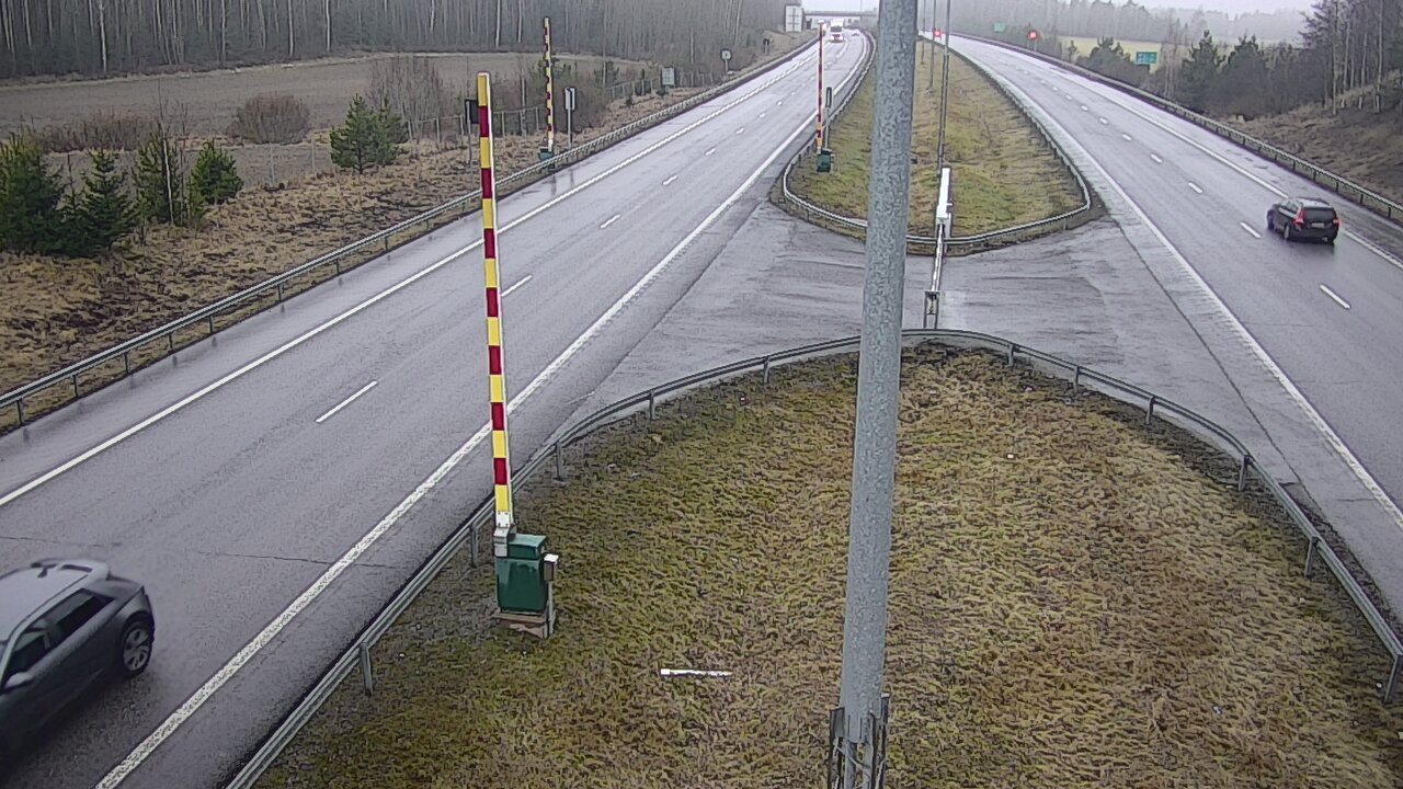 Kelikamerat Kuva Tie 1 Salo, Isokylän tunneli, puomi länsi, Salo, Varsinais-Suomi