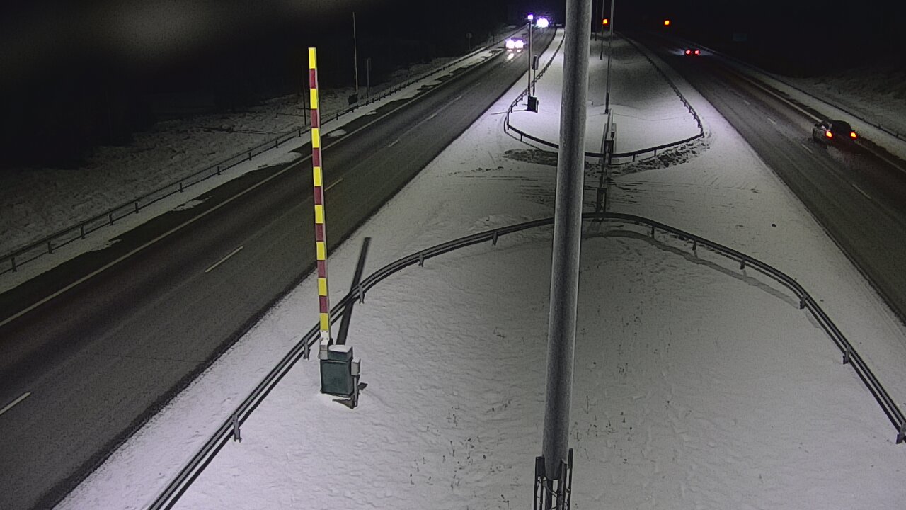 Kelikamerat Kuva Tie 1 Salo, Isokylän tunneli, puomi länsi, Salo, Varsinais-Suomi