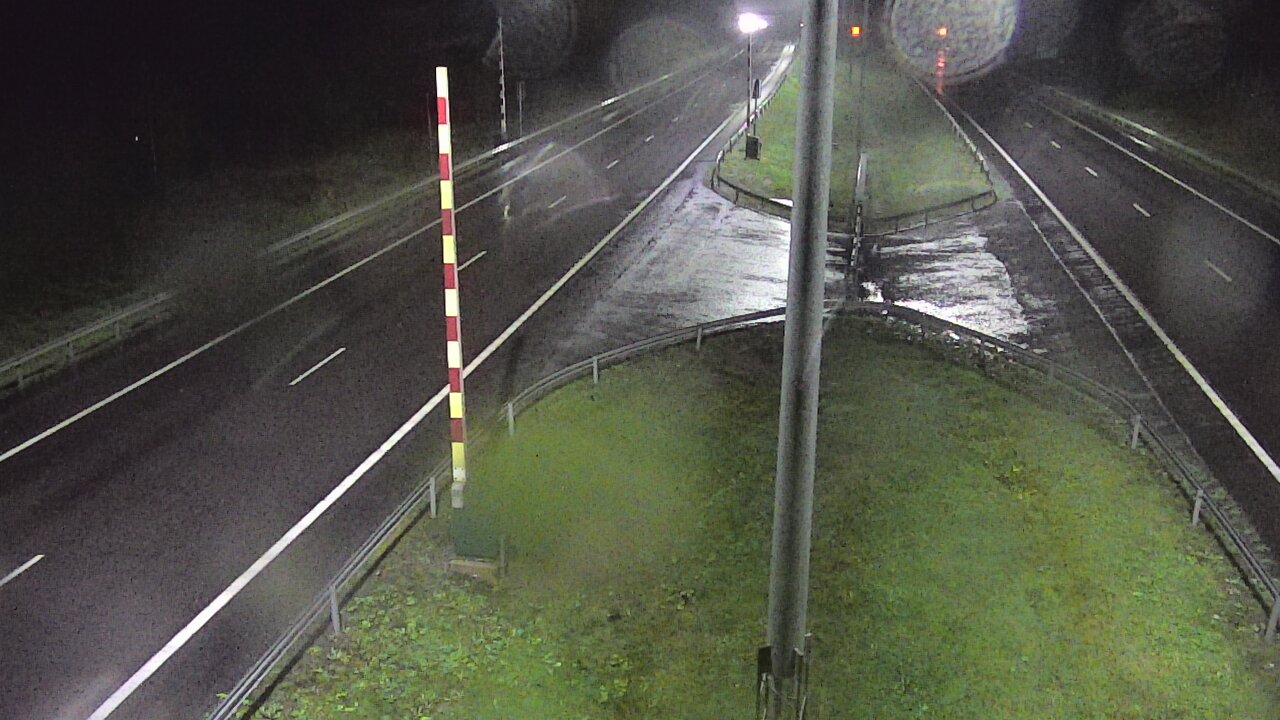 Weather Camera Image Väg 1 Salo, Isokylän tunneli, bom väst, Salo, Varsinais-Suomi
