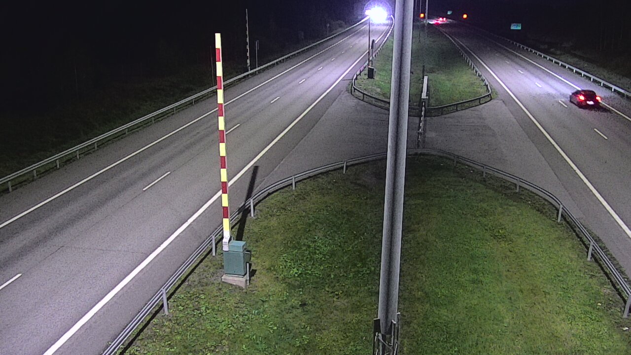 Weather Camera Image Väg 1 Salo, Isokylän tunneli, bom väst, Salo, Varsinais-Suomi