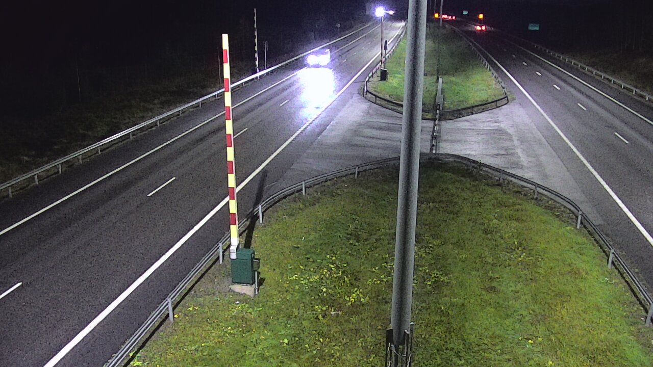 Kelikamerat Kuva Tie 1 Salo, Isokylän tunneli, puomi länsi, Salo, Varsinais-Suomi