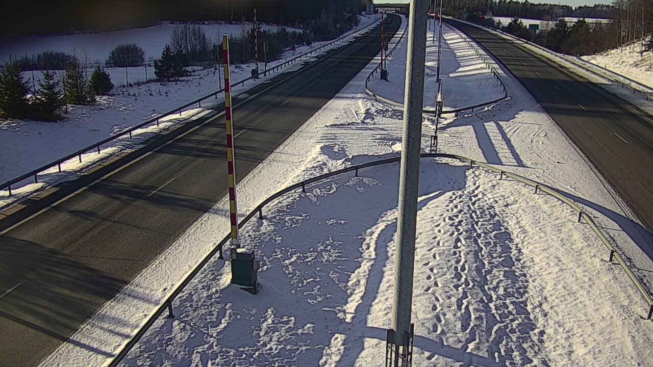 Weather Camera Image Road 1 Salo, Isokylä tunneli, boom west, Salo, Varsinais-Suomi