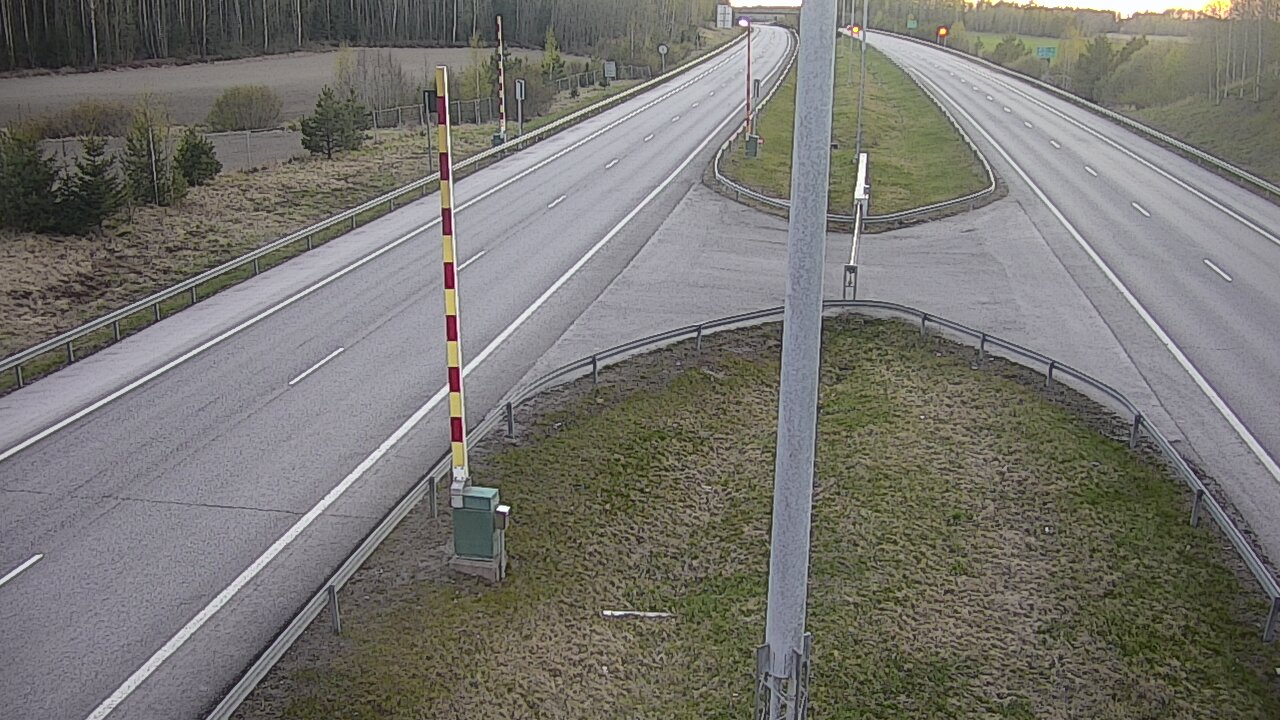Weather Camera Image Road 1 Salo, Isokylä tunneli, boom west, Salo, Varsinais-Suomi