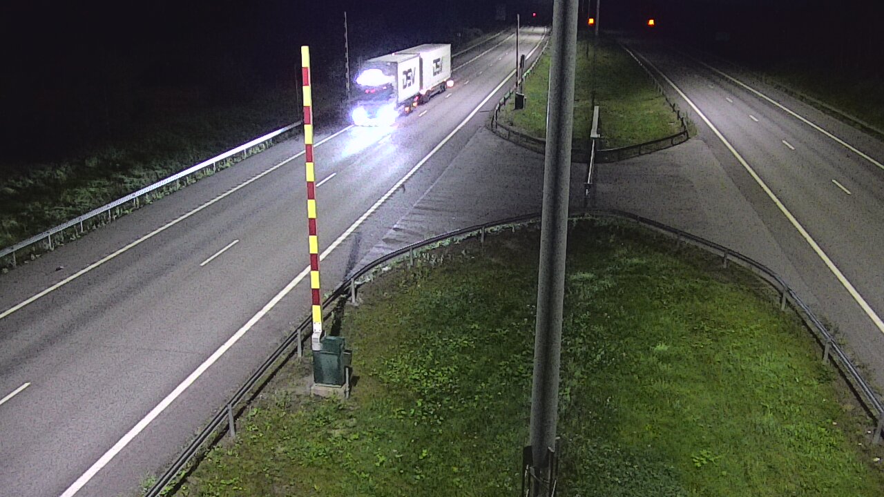 Kelikamerat Kuva Tie 1 Salo, Isokylän tunneli, puomi länsi, Salo, Varsinais-Suomi