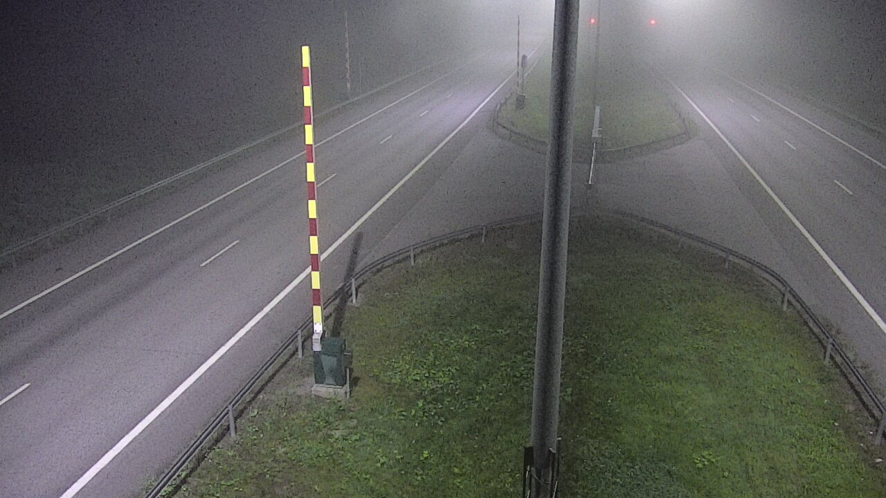 Kelikamerat Kuva Tie 1 Salo, Isokylän tunneli, puomi länsi, Salo, Varsinais-Suomi
