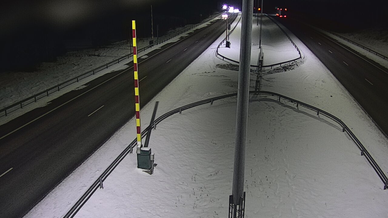 Kelikamerat Kuva Tie 1 Salo, Isokylän tunneli, puomi länsi, Salo, Varsinais-Suomi