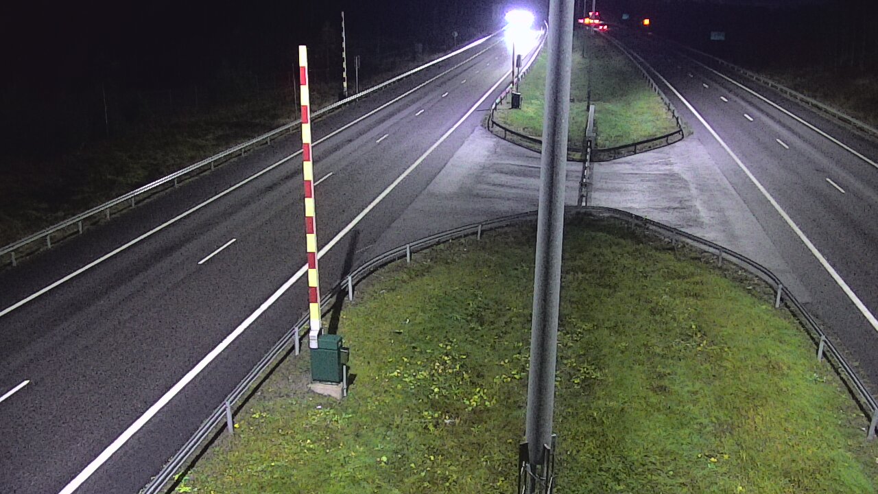 Kelikamerat Kuva Tie 1 Salo, Isokylän tunneli, puomi länsi, Salo, Varsinais-Suomi