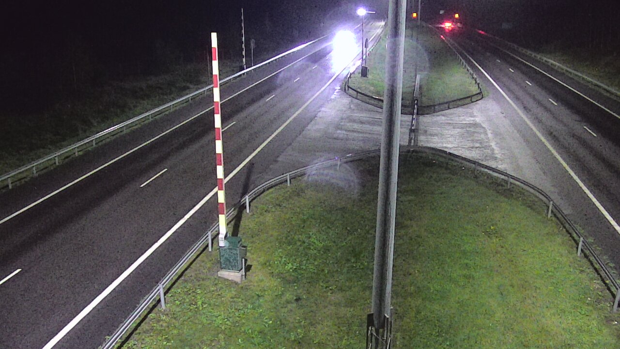 Weather Camera Image Väg 1 Salo, Isokylän tunneli, bom väst, Salo, Varsinais-Suomi