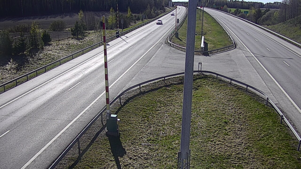 Kelikamerat Kuva Tie 1 Salo, Isokylän tunneli, puomi länsi, Salo, Varsinais-Suomi