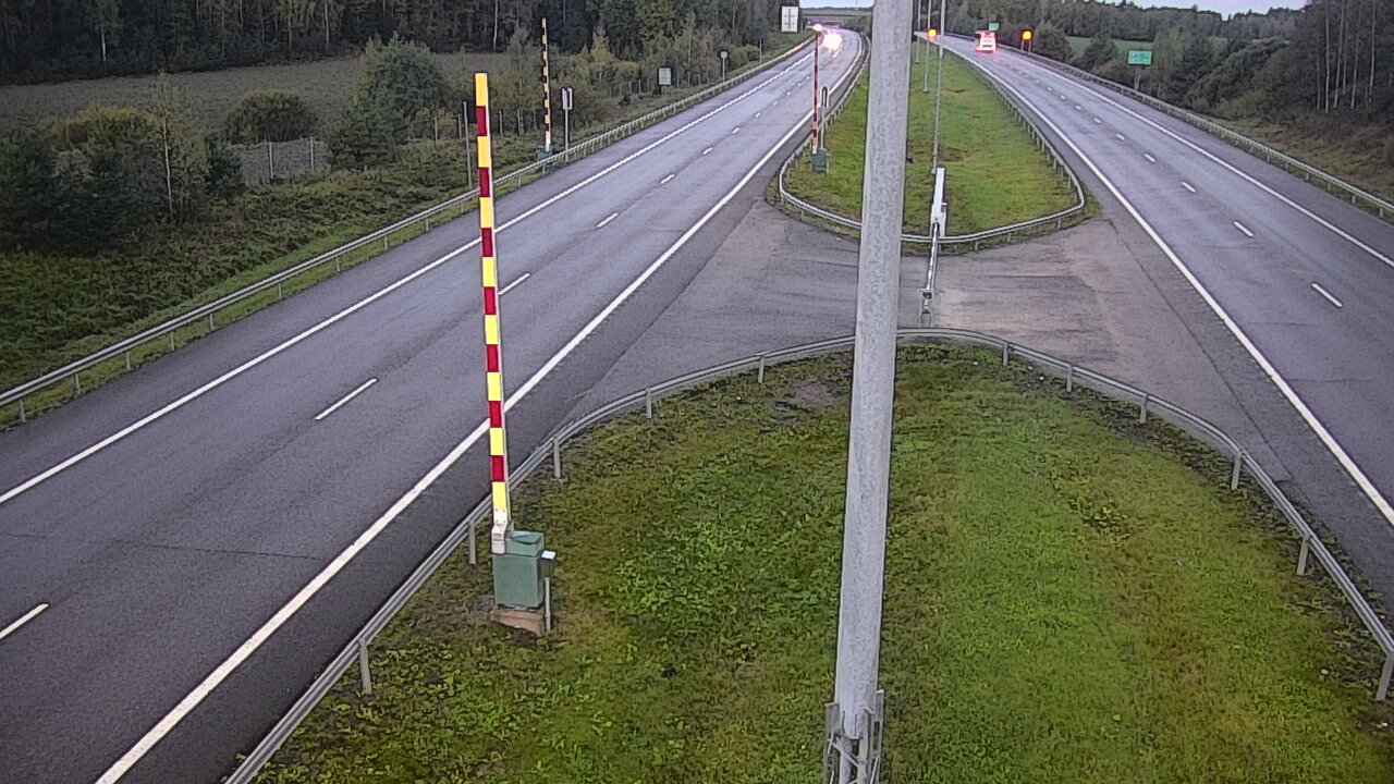 Weather Camera Image Väg 1 Salo, Isokylän tunneli, bom väst, Salo, Varsinais-Suomi