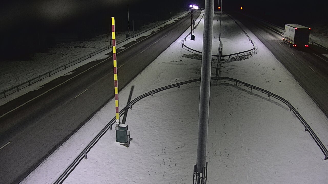 Kelikamerat Kuva Tie 1 Salo, Isokylän tunneli, puomi länsi, Salo, Varsinais-Suomi