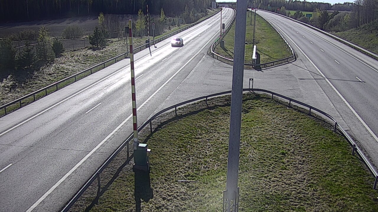 Kelikamerat Kuva Tie 1 Salo, Isokylän tunneli, puomi länsi, Salo, Varsinais-Suomi