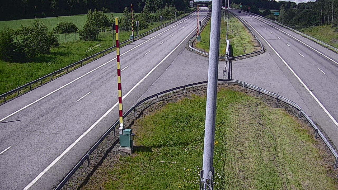 Kelikamerat Kuva Tie 1 Salo, Isokylän tunneli, puomi länsi, Salo, Varsinais-Suomi