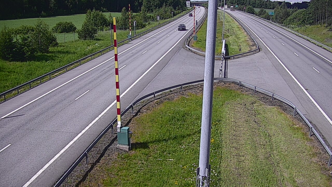 Kelikamerat Kuva Tie 1 Salo, Isokylän tunneli, puomi länsi, Salo, Varsinais-Suomi