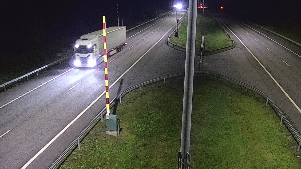 Weather Camera Image Väg 1 Salo, Isokylän tunneli, bom väst, Salo, Varsinais-Suomi