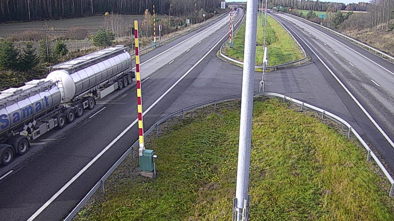 Kelikamerat Kuva Tie 1 Salo, Isokylän tunneli, puomi länsi, Salo, Varsinais-Suomi