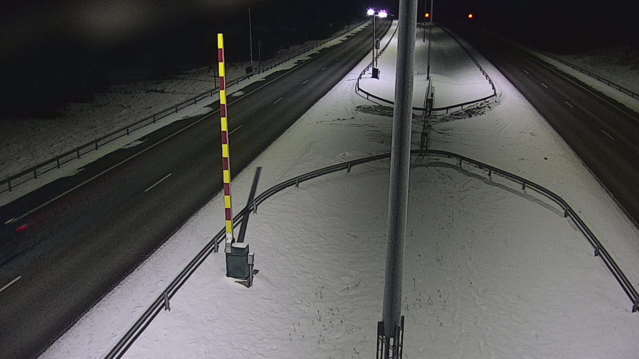 Kelikamerat Kuva Tie 1 Salo, Isokylän tunneli, puomi länsi, Salo, Varsinais-Suomi